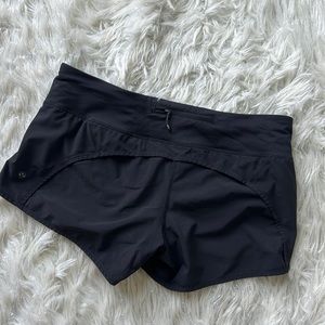 Lululemon size 10 black shorts